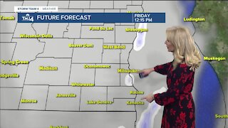 Moderate temperatures continue into the weekend