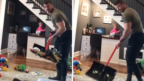 Hilarious footage sums up parenthood in 10 epic seconds