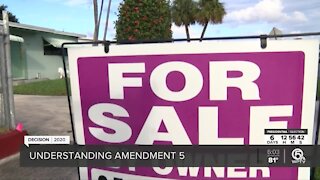 Amendment 5 could impact 300,000 Palm Beach County property owners