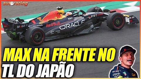 F1 2023 no Japão: Verstappen DOMINA treinos livres. Leclerc 2º
