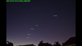 2021-07-26 Venus Elongation 06 - Leo 3 [4K]