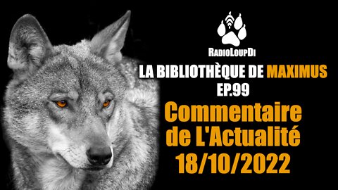 EP-99 Commentaire_de_l'Actualité - Loup_divergent_et_Maximus 2022.10.18