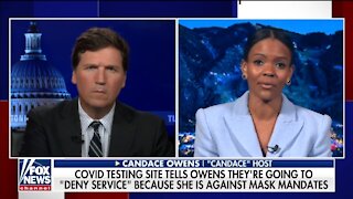 Candace Owens DENIED COVID Test Because She's Against Masks