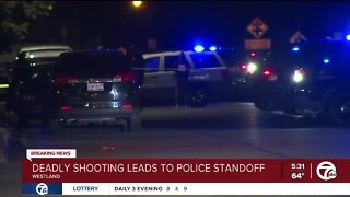 Deadly shooting leads to police standoff