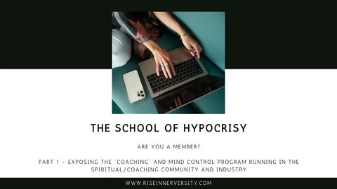 Part 1: The Church of HYPOCRISY