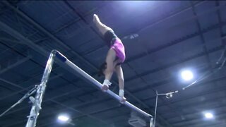 Local gymnasts stick it to cancer with annual Pink Meet