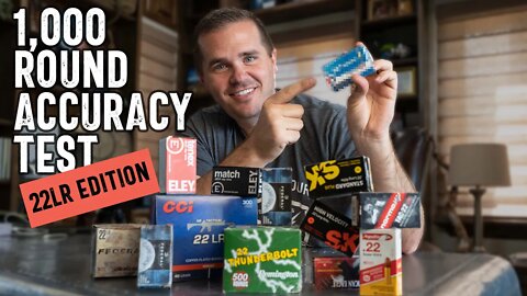 The Ultimate 22LR Ammo Accuracy Test
