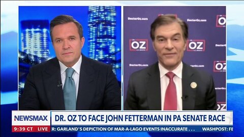 Dr. Oz unveils to Greg a new campaign ad against his competition, John Fetterman