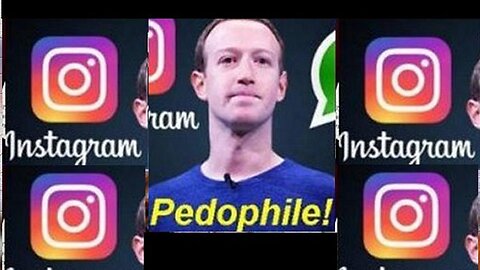 Pedophile Satanist Mark Zuckerberg's META Instagram Is Facilitating A Massive Pedophile Network!