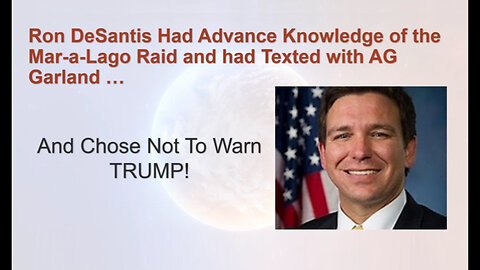 Ron DeSantis Chose Not to Warn TRUMP… Is This Why Trump Turned On DeSantis?