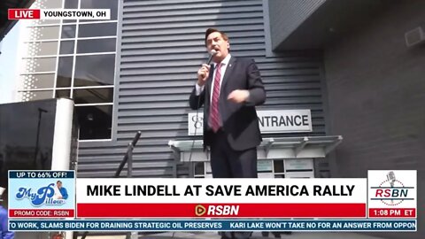 MyPillow Mike Lindell Deranged Speech Outside Trump Rally