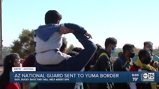 Governor Ducey sending National Guard back to Yuma