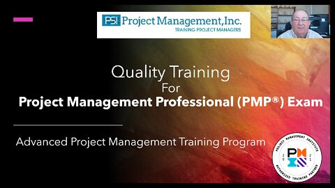 Quality Training for Project Management Professional (PMP®) Exam
