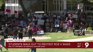 LIVE: Student rally on abortion rights