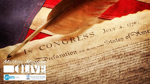 The Declaration of Independence reminds us we are created equal in God's image