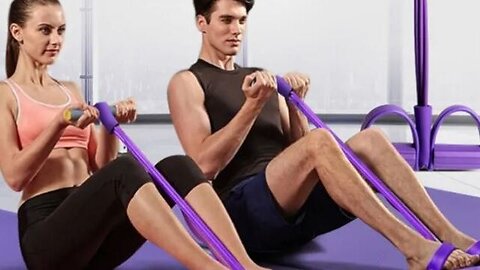 Fitness Exerciser Elastic Resistance Pull Ropes