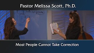 Most People Cannot Take Correction