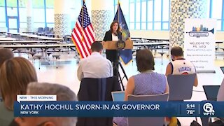 Kathy Hochul becomes New York’s first female governor