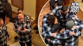 Wives pull off matching shirt prank on eight brothers