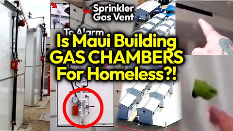 Maui GAS CHAMBERS?! Is Green's $1 Billion FEMA Center For Fire Victims About Eugenics/ Depopulation?