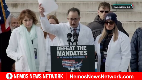 America's Front Line Doctors, Dr. Richard Urso, MD Defeat The Mandates March in D.C. 1-23-2022
