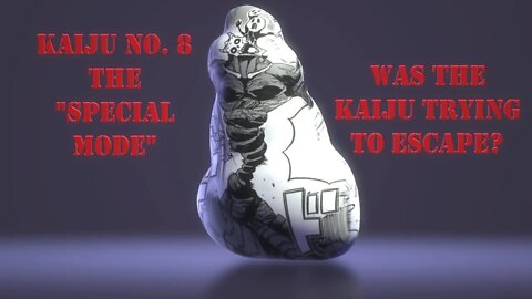 Kaiju No. 8 - Did the Lil Kaiju that Started This All Try To Escape Kafka's Body First Thing