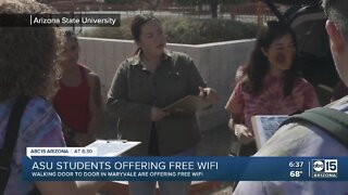 ASU students help connect low-income neighborhoods to the internet