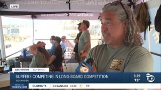 37th annual Oceanside Longboard Surfing Competition and Beach Fest