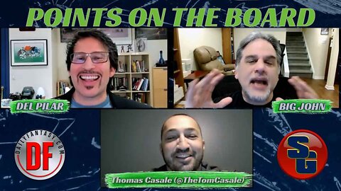 Points on the Board - NFL Draft Special, Casale visits (Ep 22)