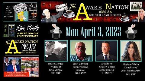 The Awake Nation 04.03.2023 Attorney Representing Child Sex Abuse Victims Caught With Child Porn!