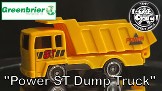 "Power ST Dump Truck" in Yellow- Model by Greenbrier Int. Inc.