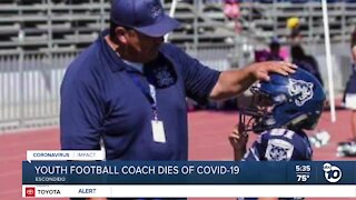 Escondido youth football coach dies of COVID-19