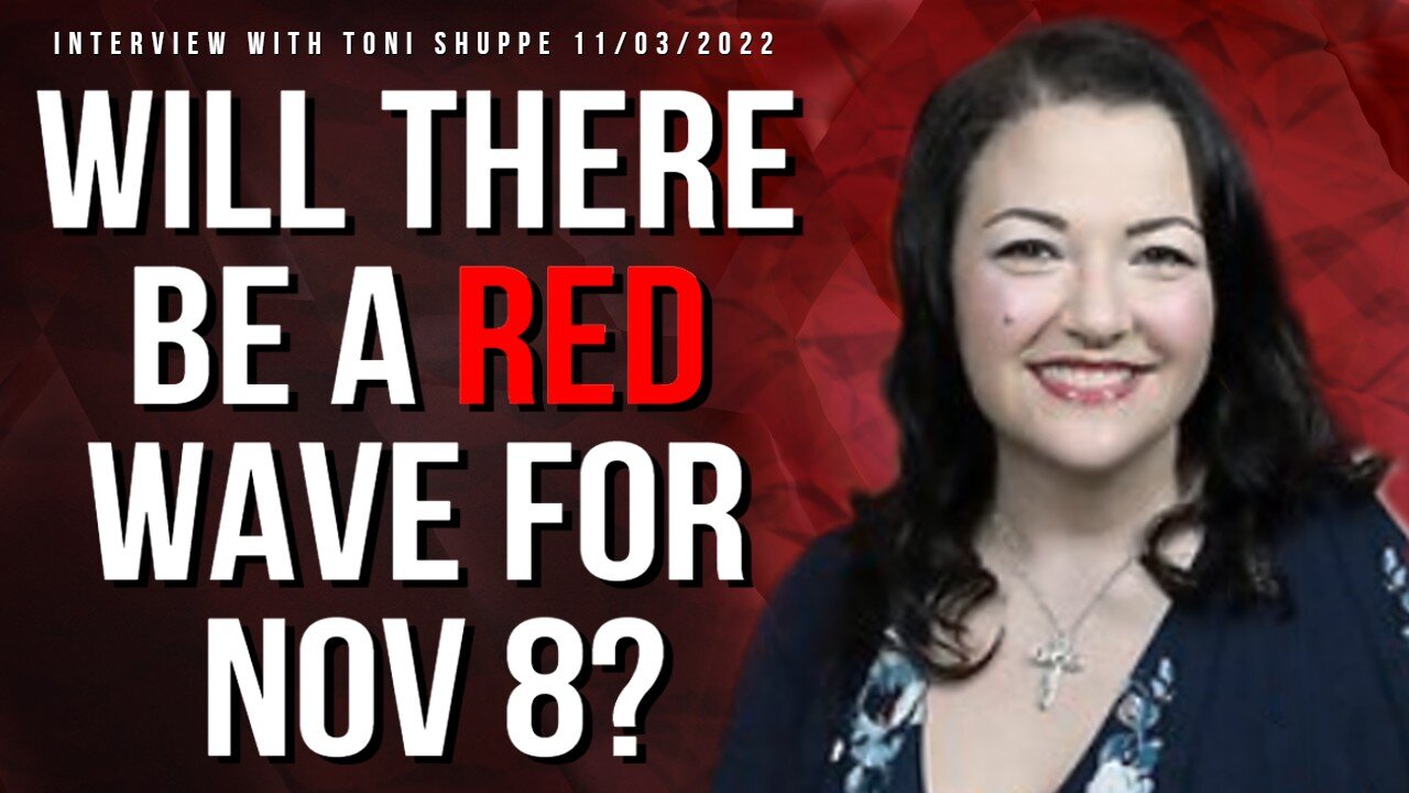 Will There be a RED WAVE? (Interview with Toni Shuppe 11/04/2022)