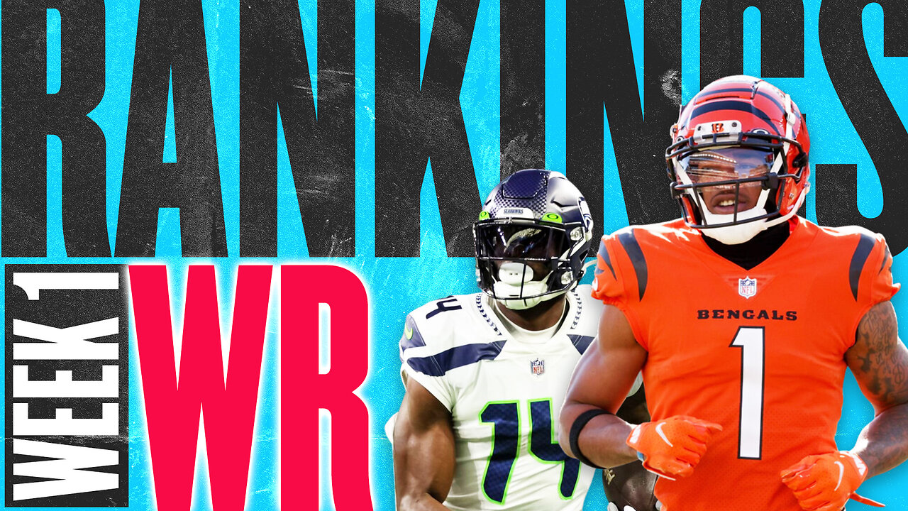 fantasy football week 1 wide receiver rankings