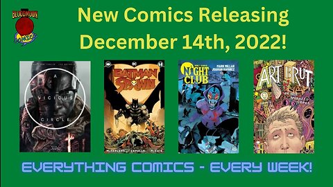 New Comics for New Comic Book Day! December 14th, 2022 - Picks,