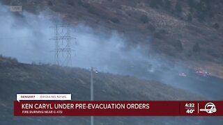 Mandatory evacuations lifted in Jefferson County after brush fire erupts near C-470 and Kipling