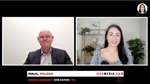 Zeee Media Election Week - Paul Filing - Senate Candidate - One Nation - WA