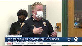 Disturbed neighbors meet with TPD over Ft. Lowell/Oracle corridor concerns
