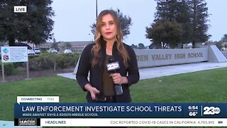 KCSO investigating threats made against Golden Valley High School and Edison Middle School