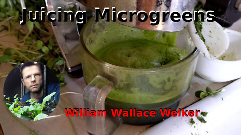 How I Juice Microgreens
