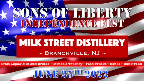 Sons of Liberty Independence Fest 2022 @ Milk Street Distillery with Gun for Hire's Anthony Colandro