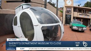 Sheriff's Museum set to close per Sheriff's Department & HDSA