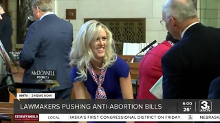 Nebraska lawmakers push three anti-abortion bills to dramatically change abortion laws in the state.