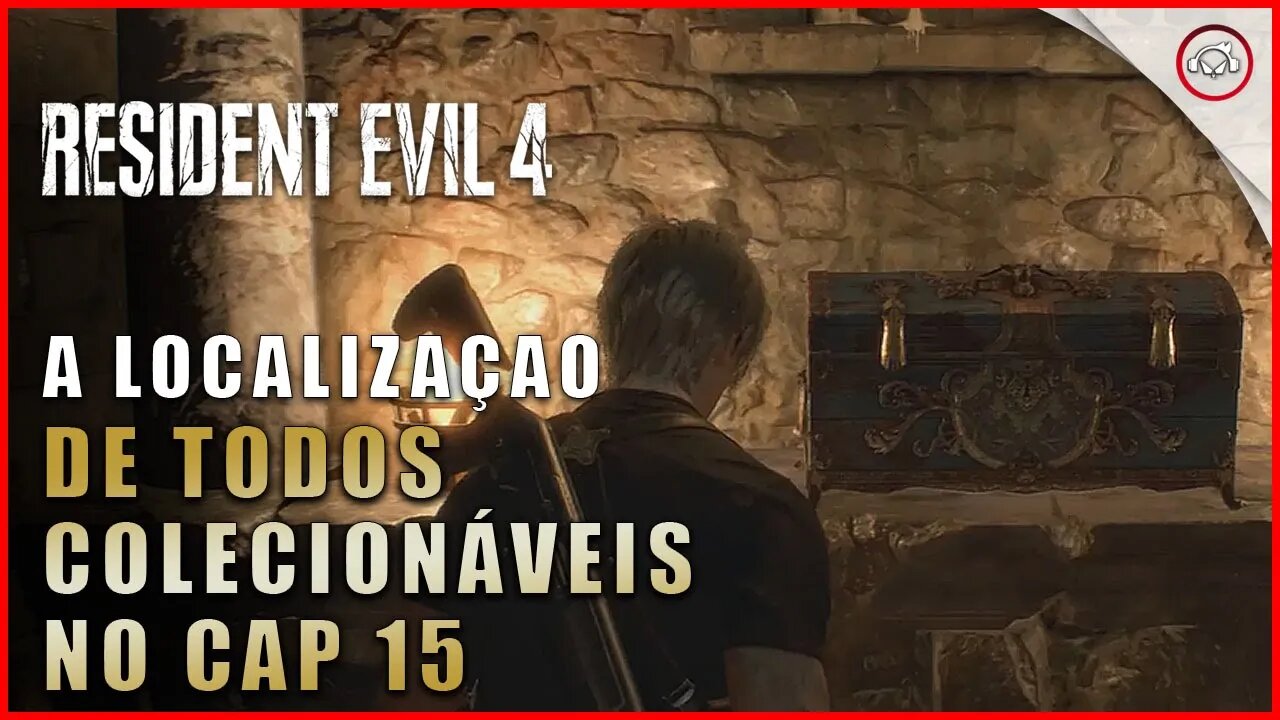 Resident Evil 4 Remake A Localização De Todos Os Colecionáveis No Cap 15 Super Dica 3680