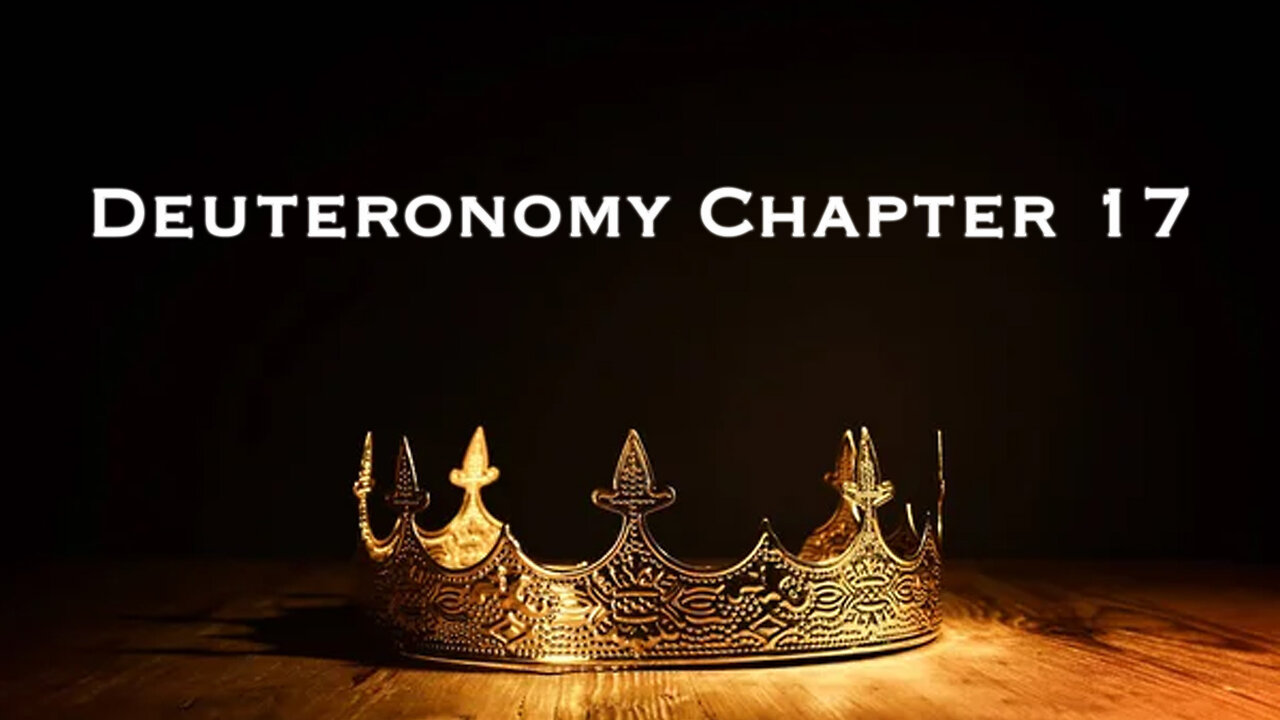 Deuteronomy Chapter 17 | Pastor Anderson
