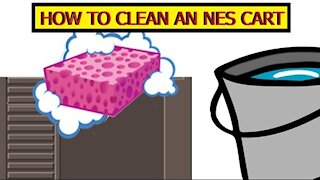 How to clean an NES game