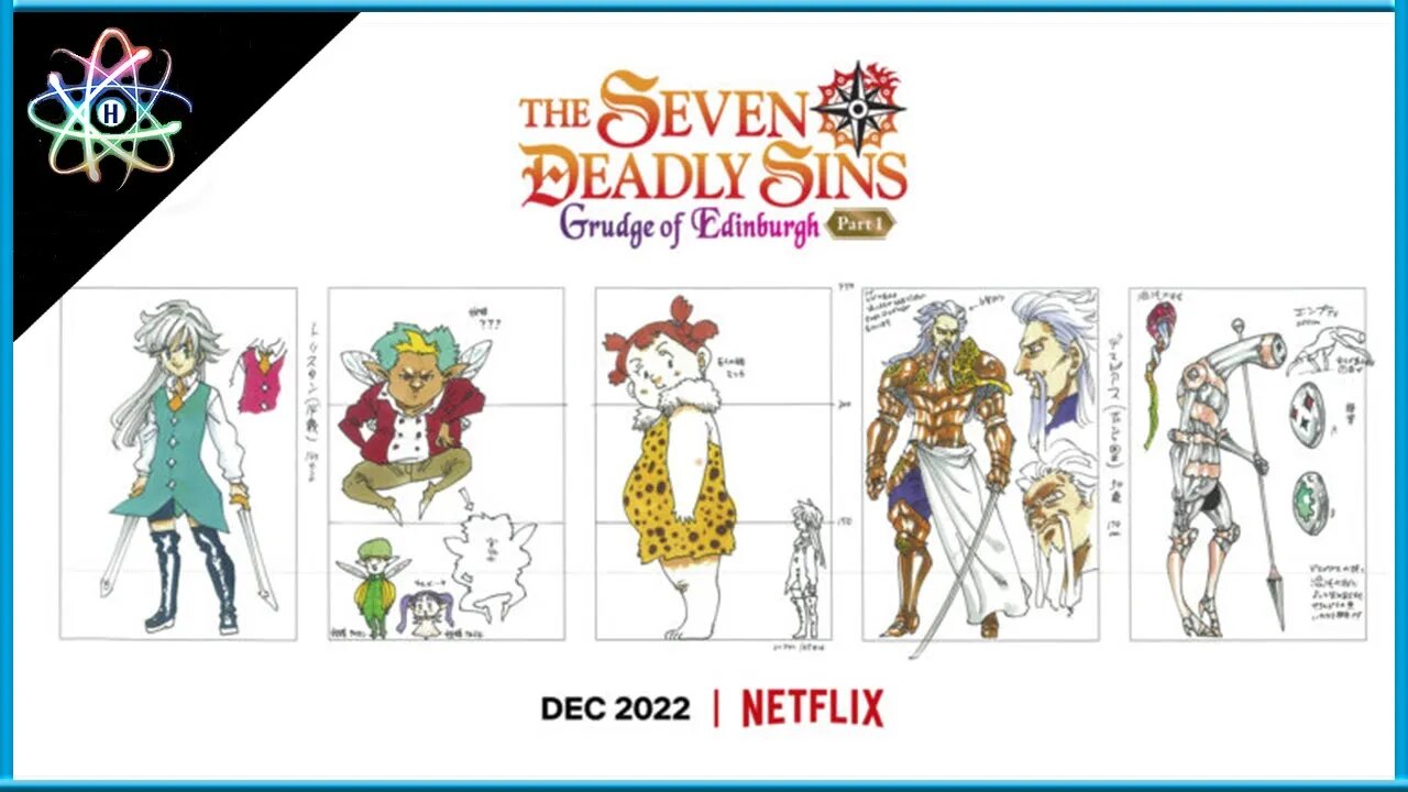 The Seven Deadly Sins: A Fúria de Edimburgo – Parte II tem trailer