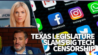 Texas legislature slams Big Tech censorship