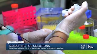 Oklahoma medical experts gather virtually to discuss pandemic