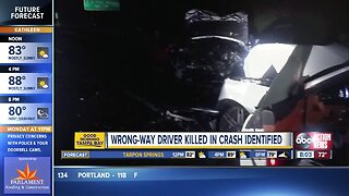 Wrong-way driver identified after deadly head-on crash